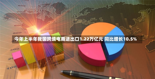 今年上半年我国跨境电商进出口1.22万亿元 同比增长10.5%